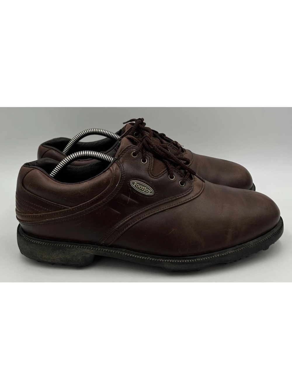 FootJoy Golf Shoes Leather Dark Brown Lace Up Style 57735 Men's Size 10.5 M